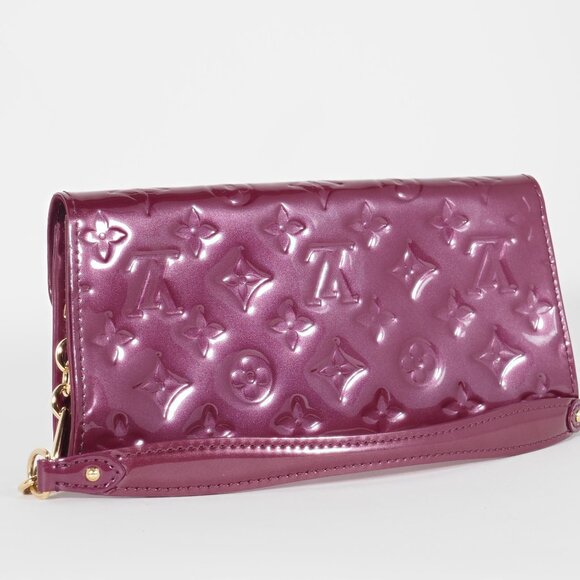 Louis Vuitton Sunset Boulevard Vernis Patent Leather Clutch Bag - Picture 5 of 14